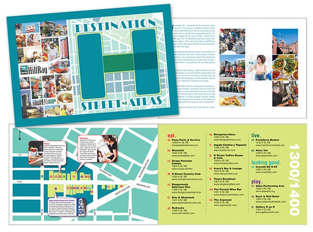 H Street Booklet Map - 2014