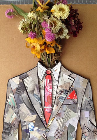 Untitled 19
(suit and flowers)