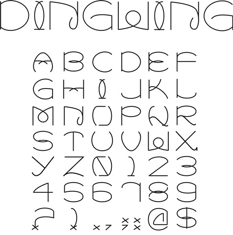 Dingwing Font