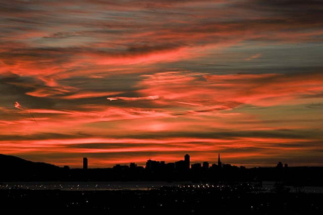 Sunset Over San Francisco