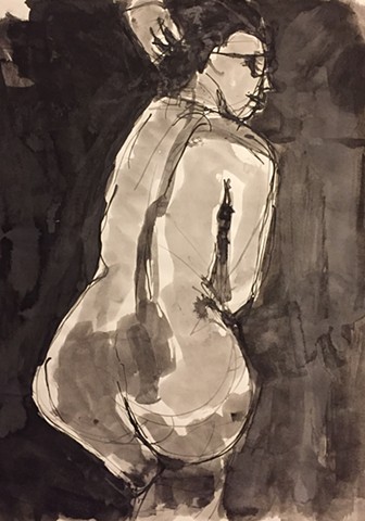 Woman, from Behind