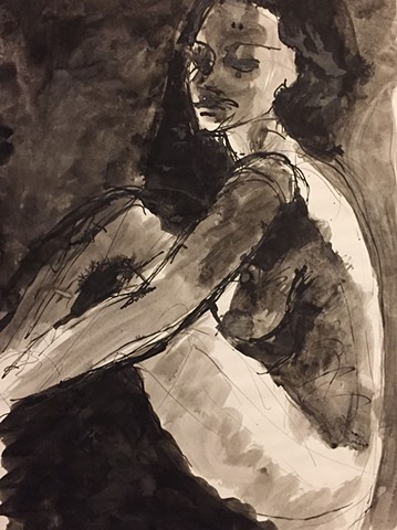Woman, Seated