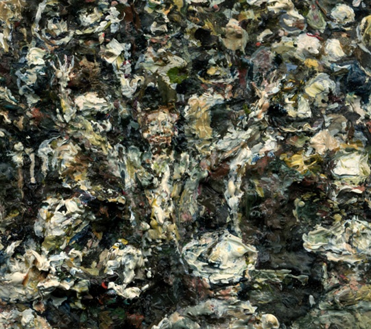 The Crowd, detail