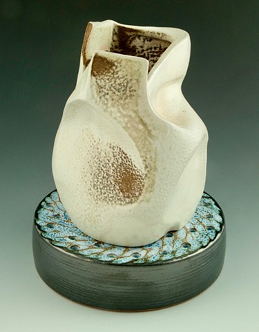 Porcelain Vase on Drain