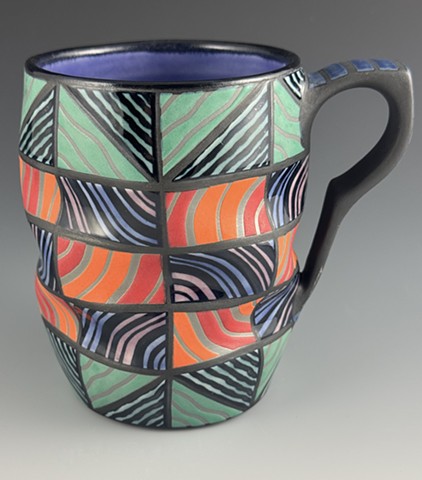 Folded Cup, 2025, 5"x4"x5.5"