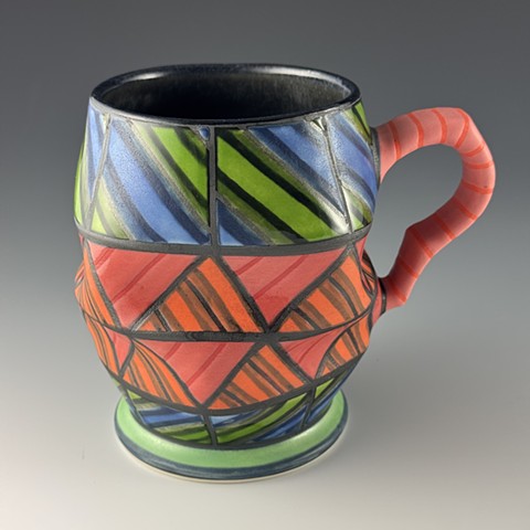 Folded Cup, 2025, 5"x3.5"x5.5"