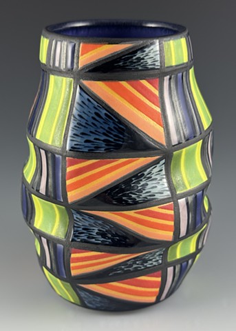 Folded Vase, 2025, 5"x4"