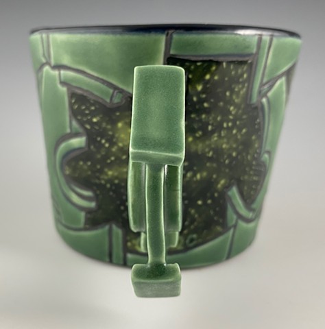Dark Green Cup verso 1
