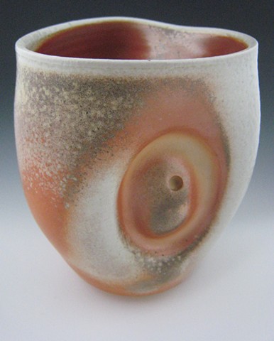 Cup, Porcelain, Wood Fired