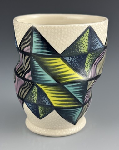 Folded Sipper, 2025, 3.5"x3"