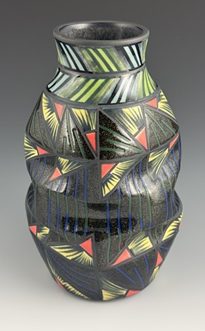 Folded Vase, 2025, 7"x5"