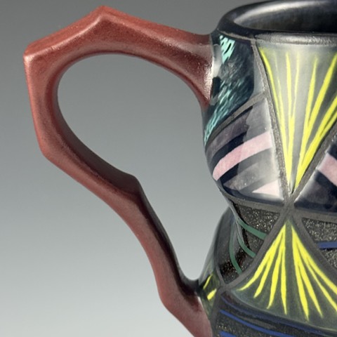 Folded Cup, 2025, 4.5"x3.5"x5", detail