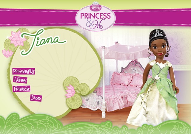 Tiana "Princess and Me" sculpted for Jakk's Pacific