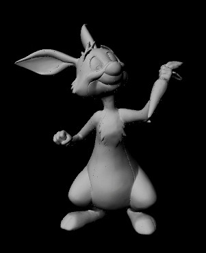 Rabbit Maquette for Disney Animation