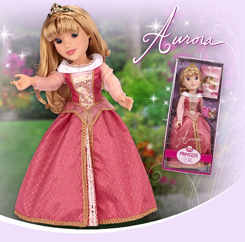 Aurora "Princess and Me" doll sculpted for Jakk's Pacific