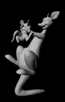 Kanga Roo Maquette for Disney Animation