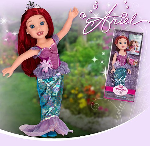 Ariel "Princess and Me" doll sculpted for Jakk's Pacific