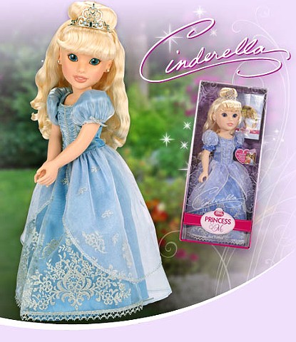 Cinderella "Princess and Me" with real eyes