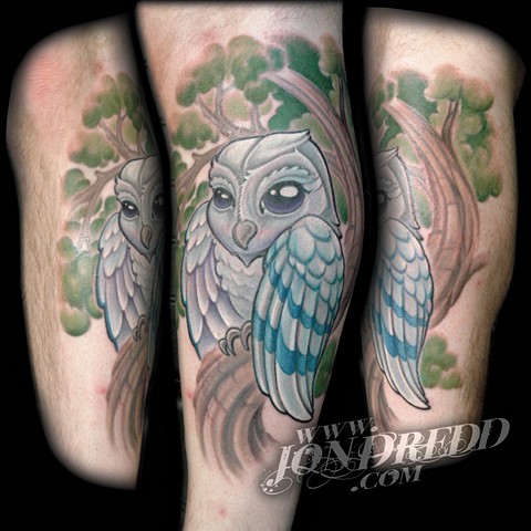 owl tree crucial tattoo studio salisbury maryland delaware jon dredd kellogg tattoos