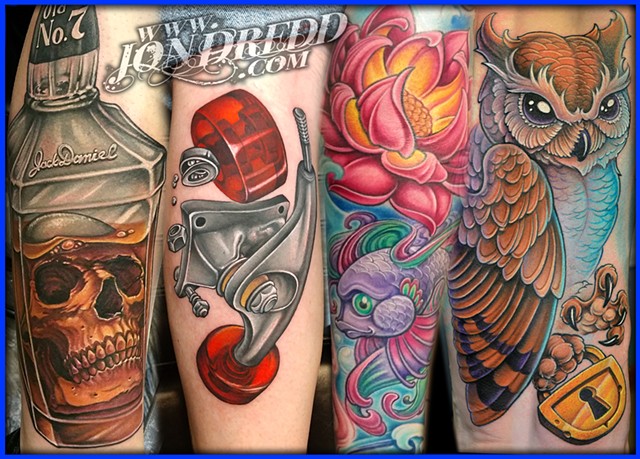 JONATHAN KELLOGG - Tattoo Artist "Jon Dredd"
