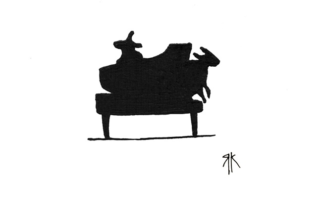 Buffalo in the Piano