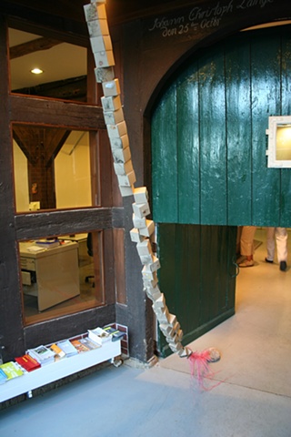 Into and out through the window, installation, 2006