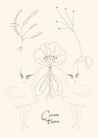 Imaginary flora & dancers