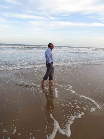 Man at the Beach : A Photograph