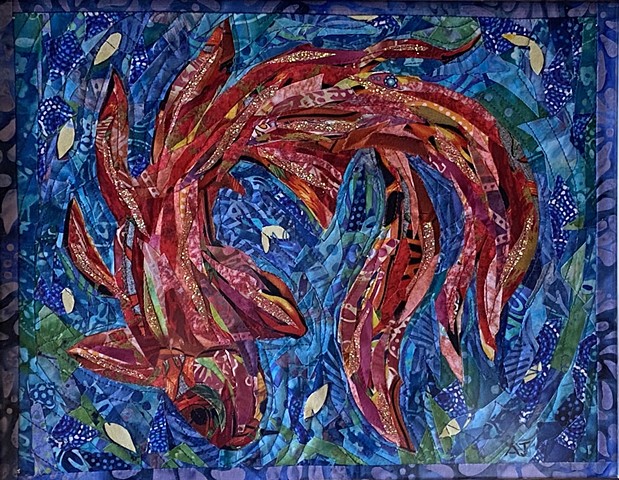 Quilted Fish Mosaic