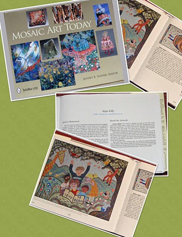 I Love to Read published in Mosaic Art Today