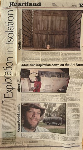 Art Residency at Art Farm in Nebraska