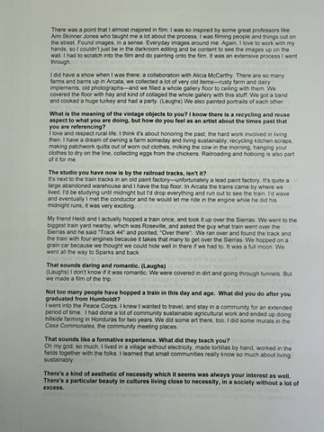continued interview