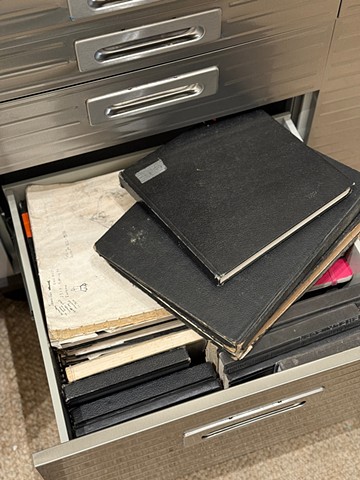 My sketchbooks, a deliberate look inside. 