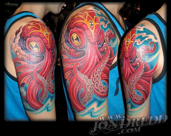 octopus crucial tattoo studio salisbury maryland delaware jon dredd kellogg tattoos