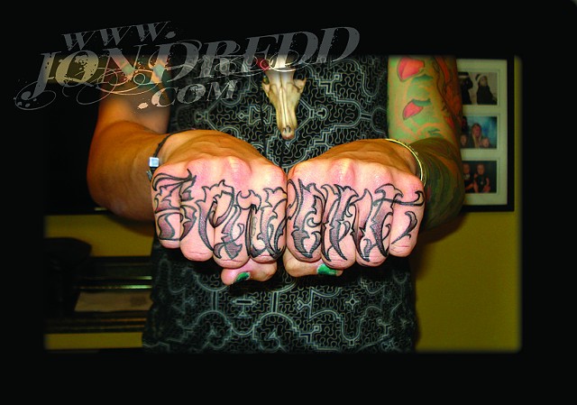 hand lettering crucial tattoo studio salisbury maryland delaware jon dredd kellogg tattoos