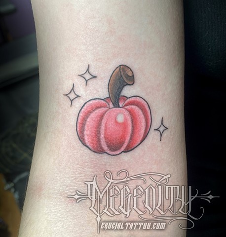 Pumpkin Snail by Andy at Bank Street Tattoo Dundee United Kingdom  r tattoos