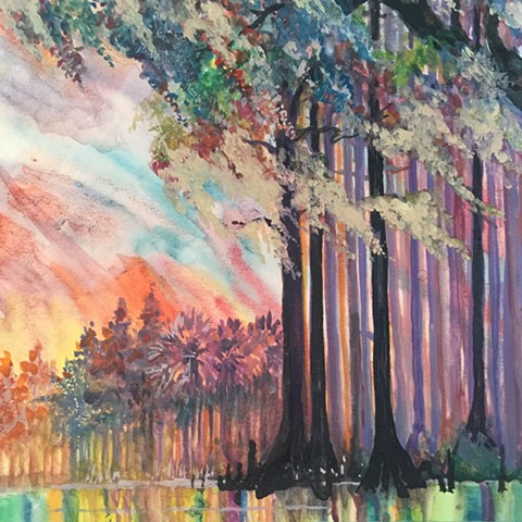 Cypress Swamp 2 SOLD