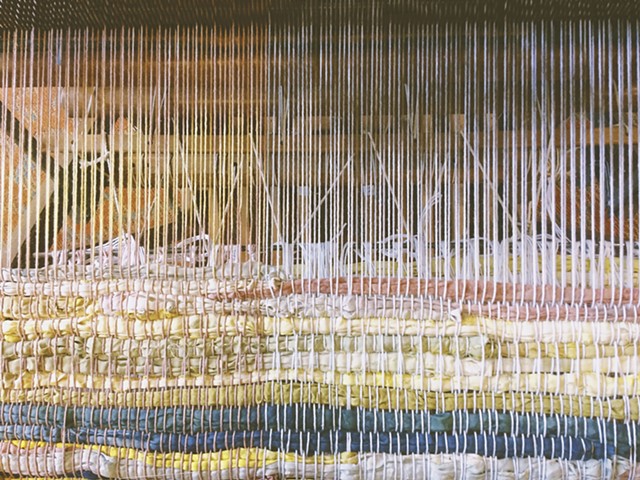 Natural Dye Silk Weaving pt. I