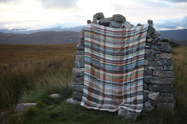 natural dyes, stephany latham, textiles, weaving, tartan