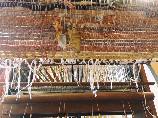 Natural Dye Silk Weaving Pt. II