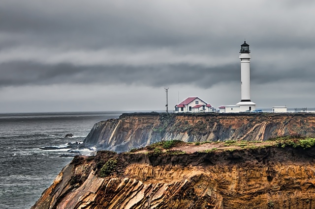 Point Arena Lighthouse, Point Arena, Ca.