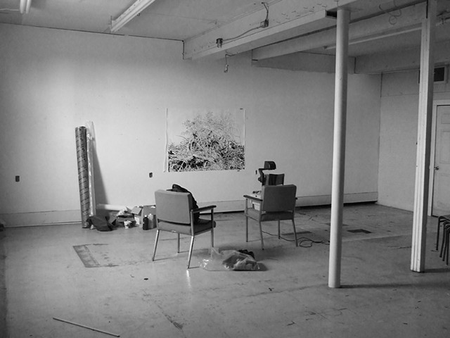 Lorne Street studio, September 