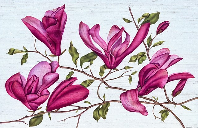 Deborah Falls - Paintings on Silk