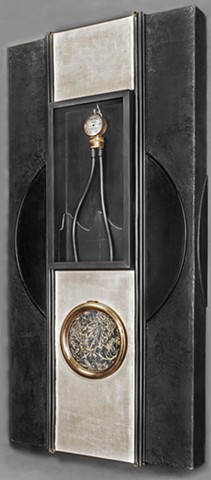 1918 Faught Sphygmomanometer (3/4 view)