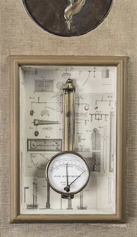Antique Horsehair Hygrometer
