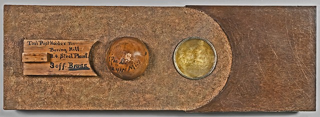 Brass Ladle Mould w/Post