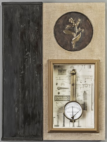 Antique Horsehair Hygrometer