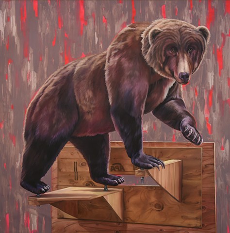 Lifesize Grizzly Bear, 5,500.