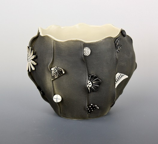 Porcelain vessel by Laura Peery