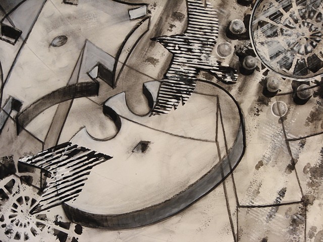 detail - Study #2 for Lens of Intermittence